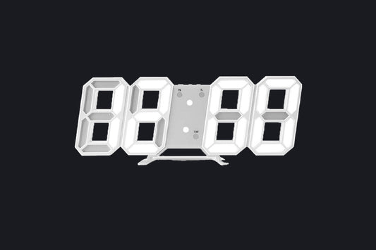 الساعة الرقمية | تصميم عصري مع منبهات ووضع ليلي