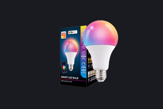 المصباح الذكي LED من ليتو ستور | إضاءة ذكية بـ 16 مليون لون وتحكم كامل بالتطبيق