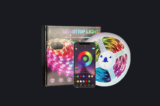 شريط LED RGB: إضاءة ذكية تغيّر أجواء منزلك بالكامل
