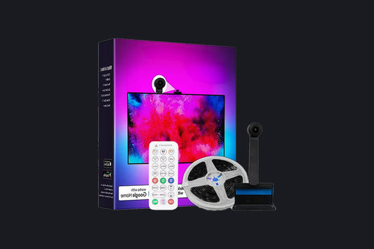 ليد كاميرا RGB للتلفزيون – تجربة سينمائية وإضاءة ذكية داخل منزلك